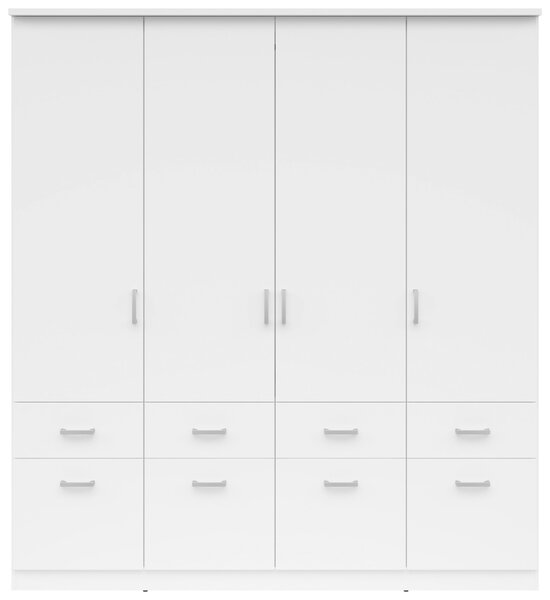 ŠATNÍKOVÁ SKRIŇA, biela, 181/199/58 cm Boxxx - Skrine, Online Only