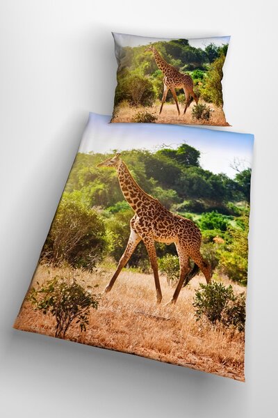 Glamonde luxusné obliečky Giraffa 140×200 cm