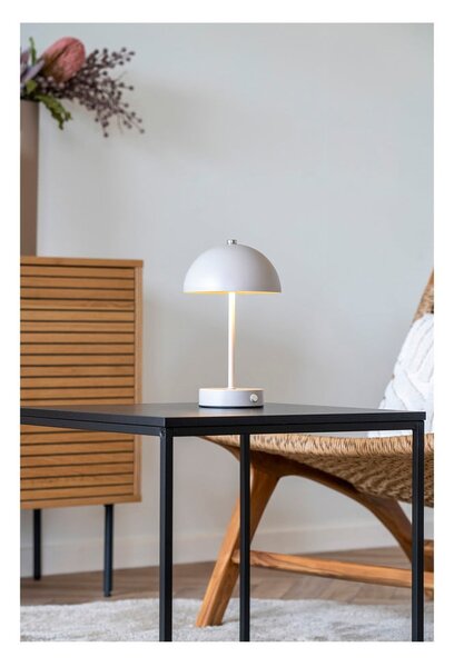 Krémová LED stolová lampa (výška 25 cm) Holt – House Nordic