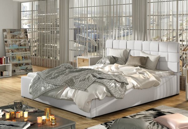 Manželská posteľ UNDER + rošt, 180x200, soft 17