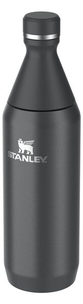 Čierna termofľaša z nehrdzavejúcej ocele 600 ml All Day Slim Bottle Black – Stanley