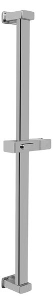 Mereo Mereo, Sprchová súprava, jednopolohová sprcha, posuvný držiak, šedostrieborná hadica, nerez/plast/chrome, MER-CB920Q