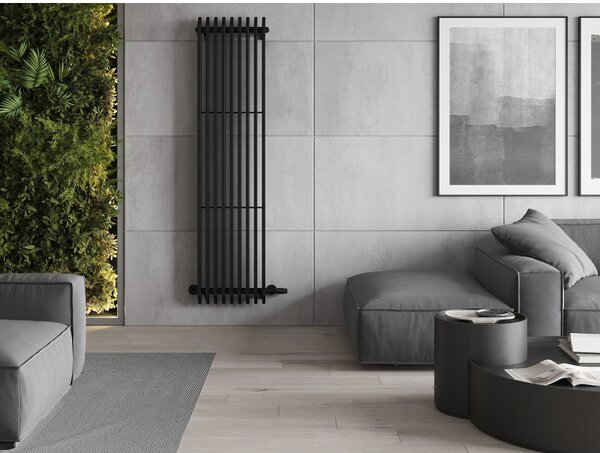 Mexen Aurora, vykurovacie teleso 1800x450 mm, 1347 W, čierna, W212-1800-450-00-70