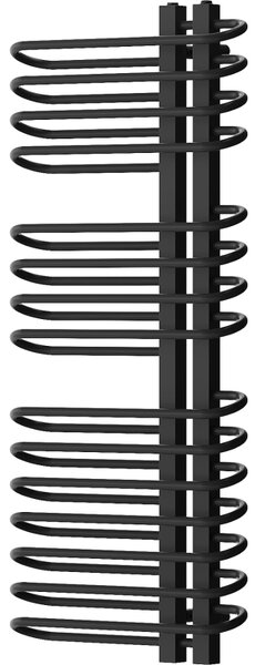 Mexen Ops vykurovacie teleso 1300 x 550 mm, 694 W, čierna, W122-1300-550-00-70