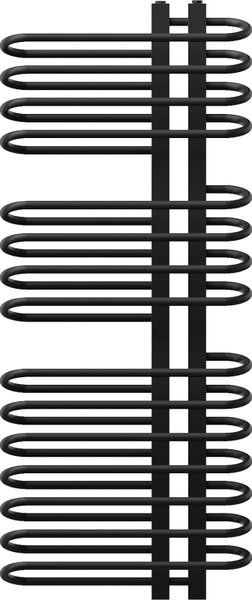 Mexen Ops vykurovacie teleso 1300 x 550 mm, 694 W, čierna, W122-1300-550-00-70