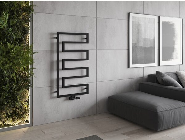 Mexen Florida, vykurovacie teleso 1080 x 600 mm, 358 W, čierna, W206-1080-600-00-70