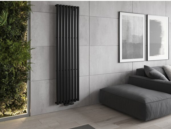 Mexen Oregon, vykurovacie teleso 1800 x 480 mm, 805 W, čierna, W202-1800-490-00-70