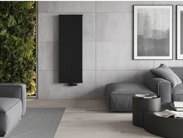 Mexen Topeka, vykurovacie teleso 1400 x 400 mm, 995 W, čierna, W210-1400-480-00-70