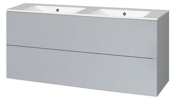 Mereo Mereo, Aira, kúpeľňová skrinka s keramickým umývadlom 121 cm, MER-CN733
