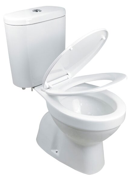 Mereo Mereo, WC kombi, spodný odpad s armatúrou, MER-VSD98
