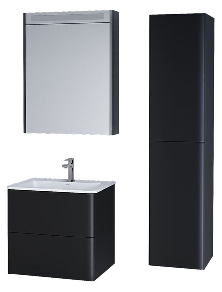 Mereo Siena, kúpeľňová skrinka 100 cm, biela lesk, MER-CN412S