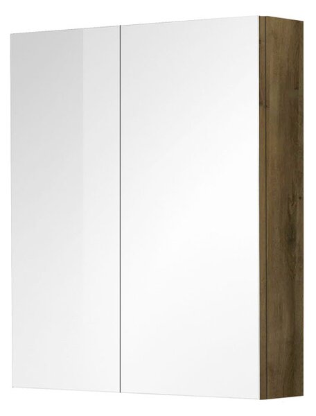 Mereo Mereo, Kúpeľňová galérka 60 cm, zrkadlová skrinka, 2x dvere, MER-CN716GH