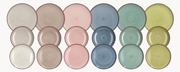 Porcelánová súprava riadu Urban, 6 osôb, 18 ks