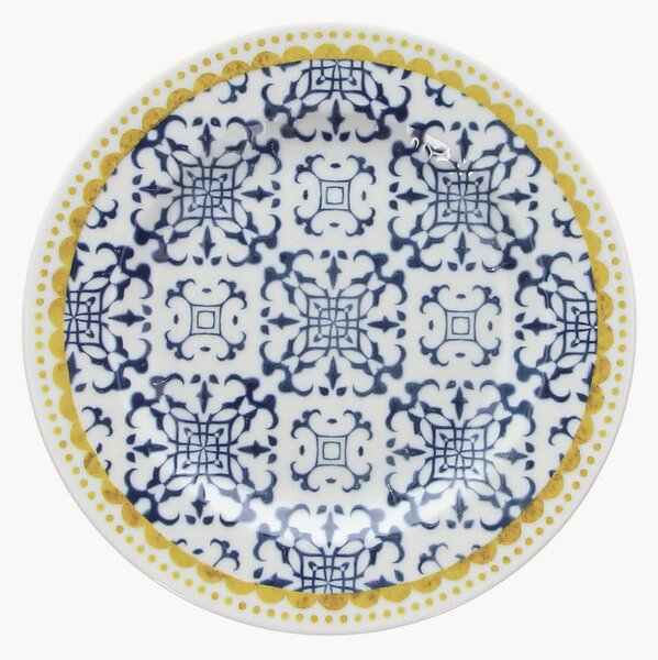 Porcelánové plytké taniere Selinunte, 6 ks