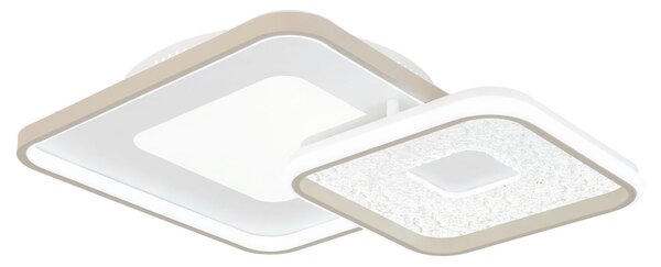 STROPNÉ LED SVIETIDLO, 50/50/9 cm - Interiérové svietidlá