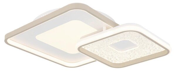 STROPNÉ LED SVIETIDLO, 50/50/9 cm - Interiérové svietidlá
