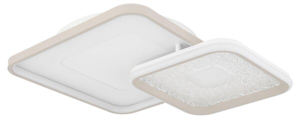 STROPNÉ LED SVIETIDLO, 50/50/9 cm - Interiérové svietidlá