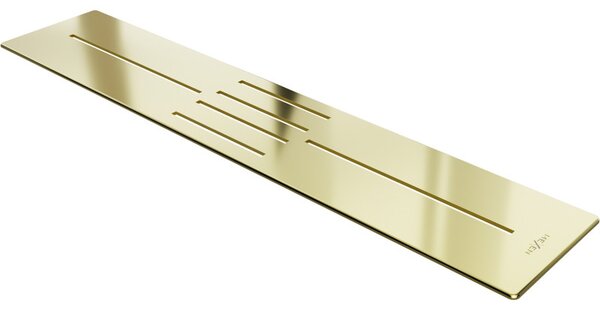 Mexen Toro, krytka sifónu pre sprchovú vaničku Toro (100-120 cm), zlatá lesklá, 43910050