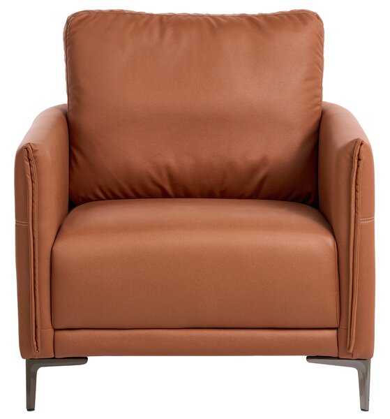 6-miestna sedacia súprava zlatohnedé látkové čalúnenie s kovovými nohami minimalistický mid-century modern štýl obývacia izba
