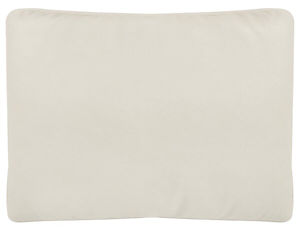 2-miestna pohovka svetlobéžové látkové čalúnenie s kovovými nohami minimalistický mid-century modern štýl obývacia izba