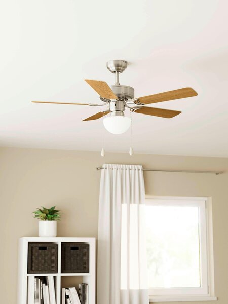 STROPNÝ VENTILÁTOR, 106,6/106,6/46,1 cm Eglo - Online Only bytové doplnky, Online Only
