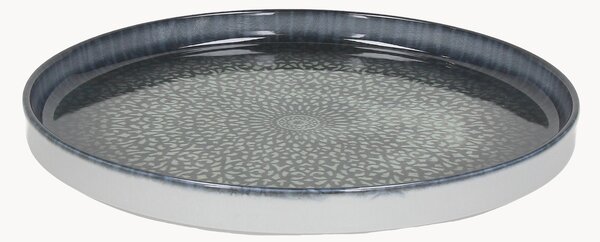 Porcelánové servírovacie taniere Oriental, 6 ks