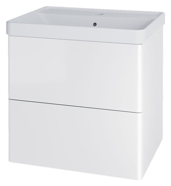 Mereo Mereo, Siena, kúpeľňová skrinka s keramickým umývadlom 61 cm, MER-CN410