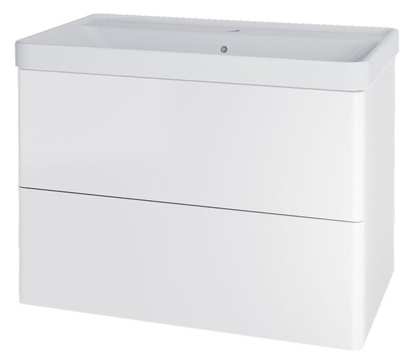 Mereo Mereo, Siena, kúpeľňová skrinka s keramickým umývadlom 81 cm, MER-CN411