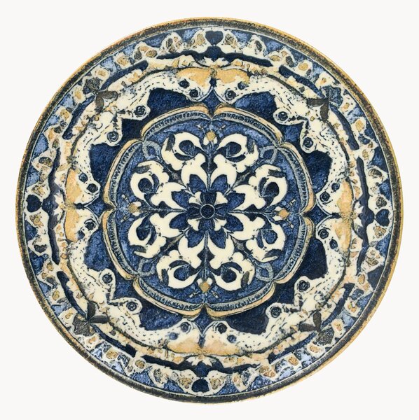 Porcelánové servírovacie taniere Granada, 2 ks