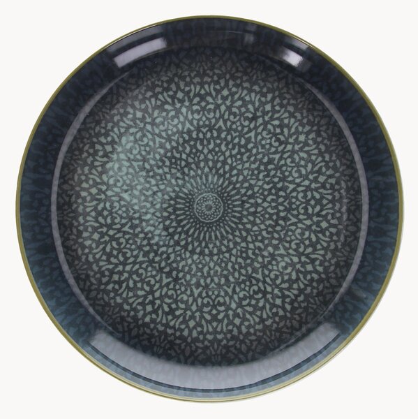 Porcelánové servírovacie taniere Oriental, 6 ks