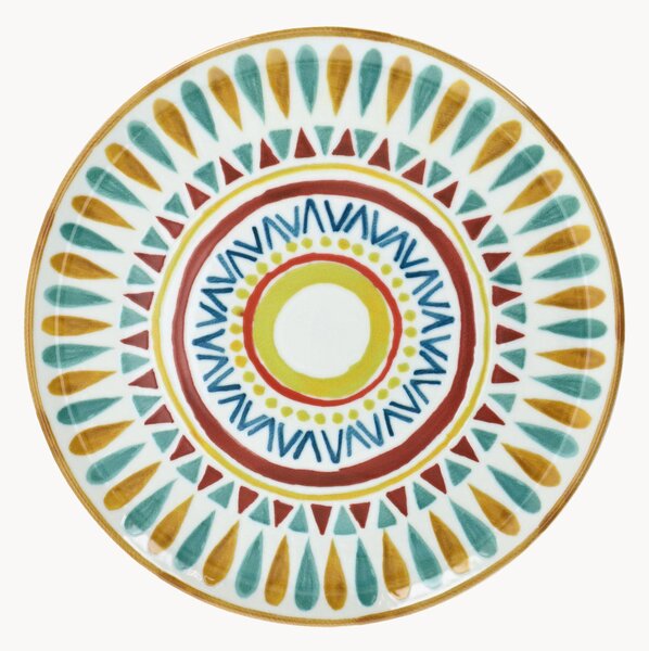 Porcelánové servírovacie taniere Safi, 6 ks