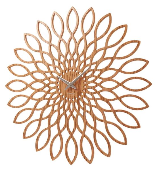 KARLSSON Nástenné hodiny Sunflower ∅ 60 cm