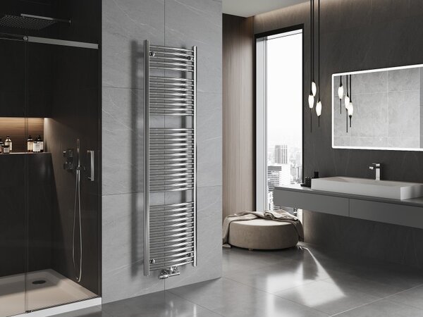 Mexen Ares, vykurovacie teleso 1800x500 mm, 647 W, chrómová, W102-1800-500-00-01