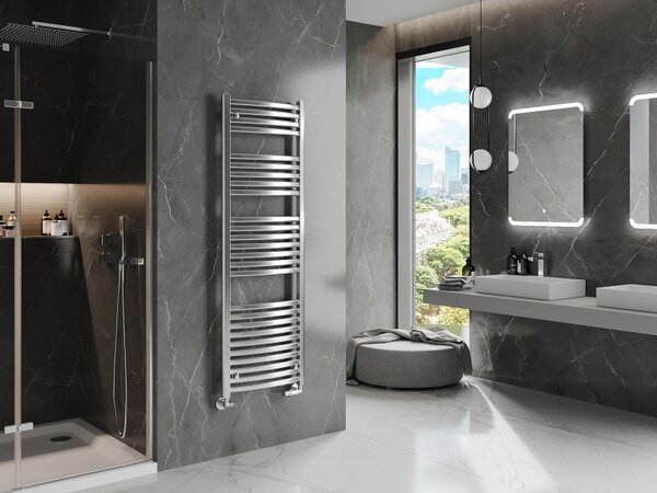 Mexen Helios, vykurovacie teleso 1500x500 mm, 537 W, chrómová, W103-1500-500-00-01