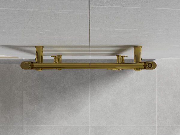 Mexen Mars, vykurovacie teleso 1800x500 mm, 643 W, zlatá lesklá, W110-1800-500-00-50