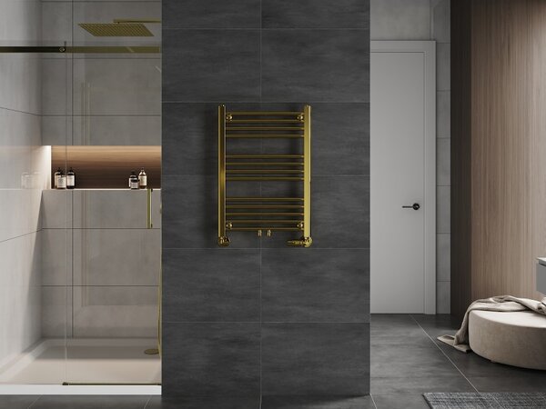 Mexen Mars, vykurovacie teleso 700x500 mm, 224 W, zlatá lesklá, W110-0700-500-00-50