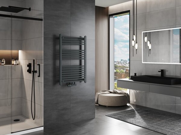 Mexen Mars, vykurovacie teleso 900x600 mm, 430 W, antracitová, W110-0900-600-00-66
