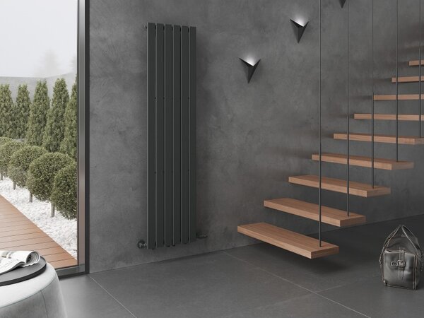 Mexen Boston, vykurovacie teleso 1800x452 mm, 888 W, antracitová, W213-1800-452-00-66