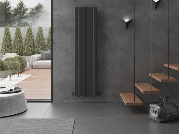 Mexen Boston, vykurovacie teleso 1800x452 mm, 888 W, antracitová, W213-1800-452-00-66