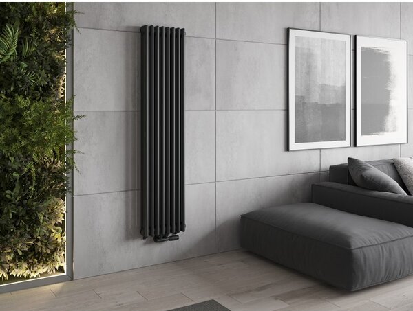 Mexen Denver, vykurovacie teleso 1600x378 mm, 1487 W, antracitová, W215-1600-378-00-66