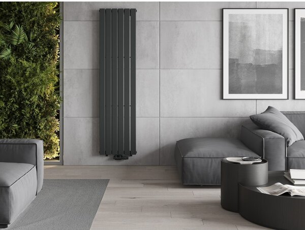 Mexen Boston, vykurovacie teleso 1800x452 mm, 888 W, antracitová, W213-1800-452-00-66
