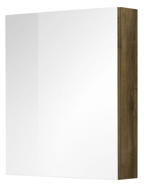 Mereo Mereo, Aira, kúpeľňová galérka 60 cm, zrkadlová skrinka, MER-CN715GH