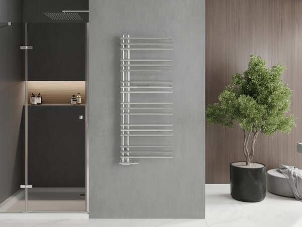 Mexen Neptun, vykurovacie teleso 1200x500 mm, 360 W, chrómová, W101-1200-500-00-01