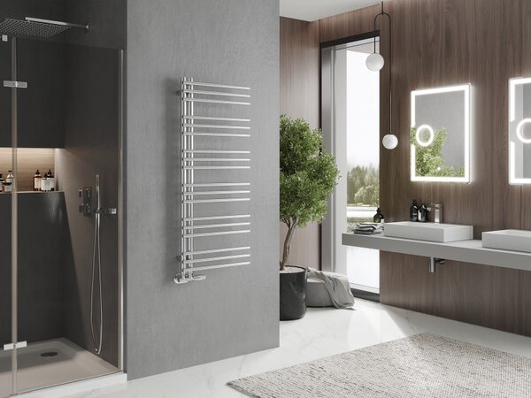 Mexen Neptun, vykurovacie teleso 1200x500 mm, 360 W, chrómová, W101-1200-500-00-01