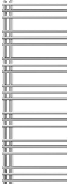 Mexen Neptun, vykurovacie teleso 1400x500 mm, 420 W, chrómová, W101-1400-500-00-01