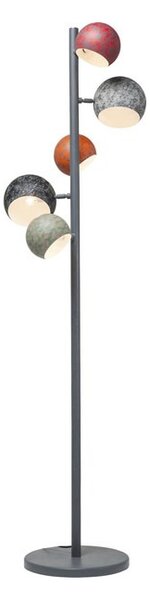 KARE DESIGN Stojaca lampa Calotta Antico 5 svetiel 200 × 40 × 25,5 cm