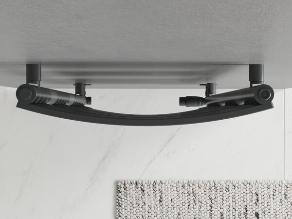 Mexen Bachus, vykurovacie teleso 1600x500 mm, 787 W, antracitová, W109-1600-500-00-66