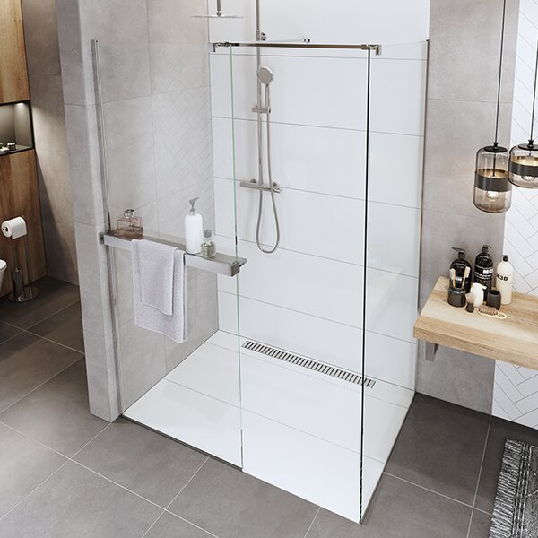 Mereo Mereo, Polička k WALK IN, 120 cm, chróm ALU, MER-CK10620P