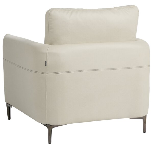 6-miestna sedacia súprava svetlobéžové látkové čalúnenie s kovovými nohami minimalistický mid-century modern štýl obývacia izba