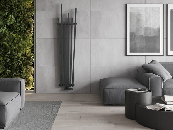 Mexen Omaha, vykurovacie teleso 1800x420 mm, 655 W, antracitová, W208-1800-420-00-66